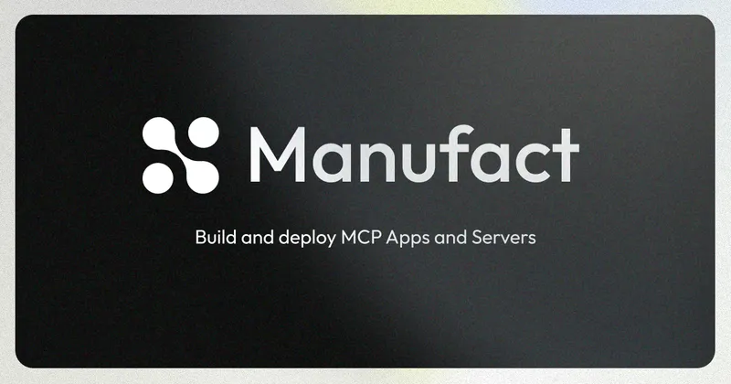 Manufact | Build and Deploy MCP Agents, Servers & Apps