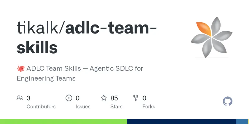 GitHub - tikalk/adlc-team-skills: π ADLC Team Skills β Agentic SDLC for Engineering Teams