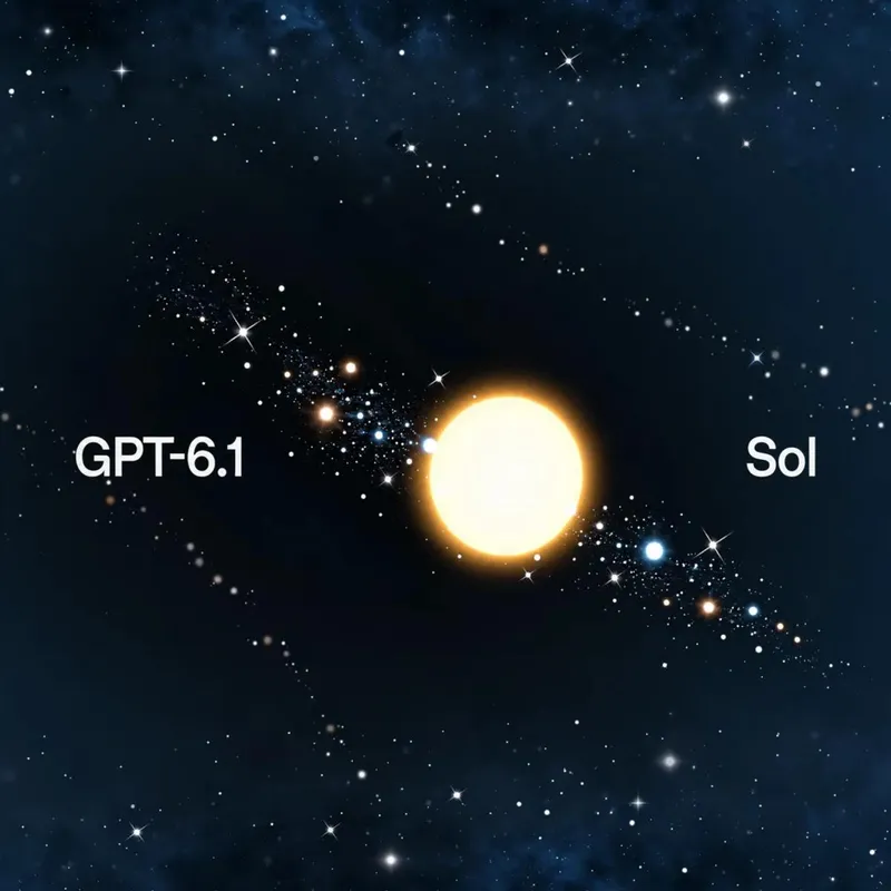 GPT-6.1 Sol replaces GPT-6 Sol after just 7 days, with near-Astra intelligence