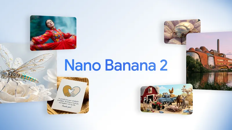 Nano Banana 2: Combining Pro capabilities with lightning-fast speed