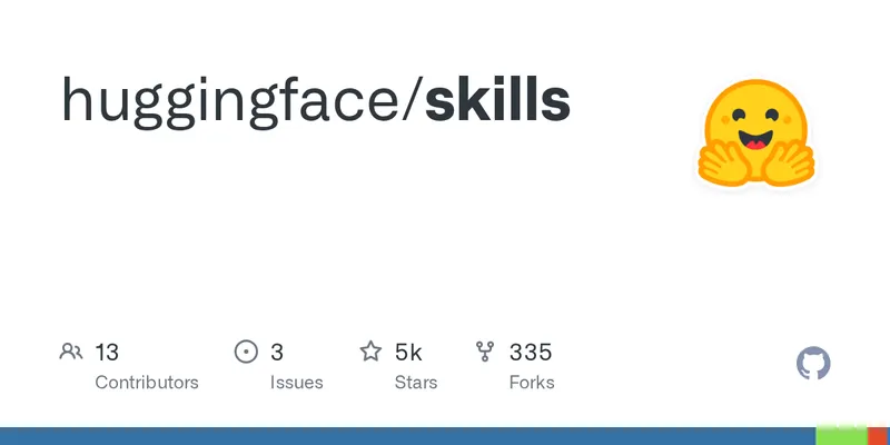 GitHub - huggingface/skills
