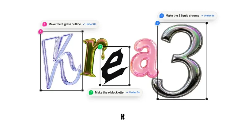 Krea 3: an image model built for editing at scale