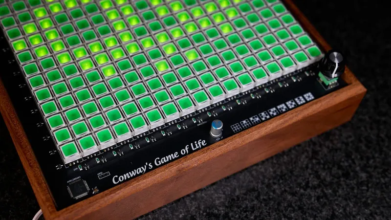 Conway's Game of Life, in real life