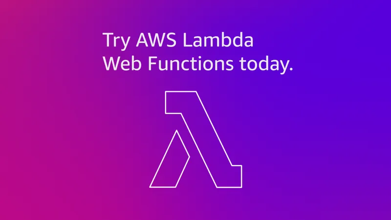 Announcing AWS Lambda Web Functions | Amazon Web Services