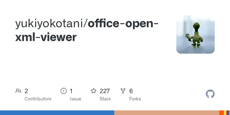GitHub - yukiyokotani/office-open-xml-viewer