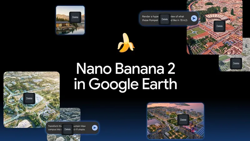 Nano Banana 2 removed from Google Earth