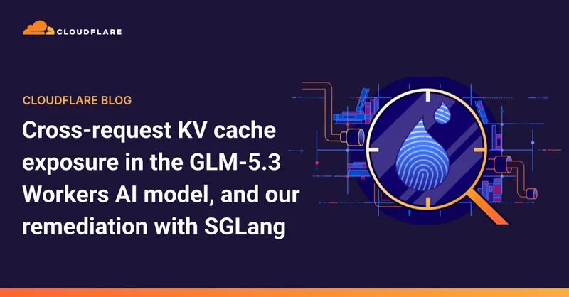 Cross-request KV cache exposure in the GLM-5.3 Workers AI model, and our remediation with SGLang