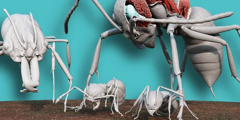 Antscan’s 3D Atlas Reveals Ant Anatomy Like Never Before