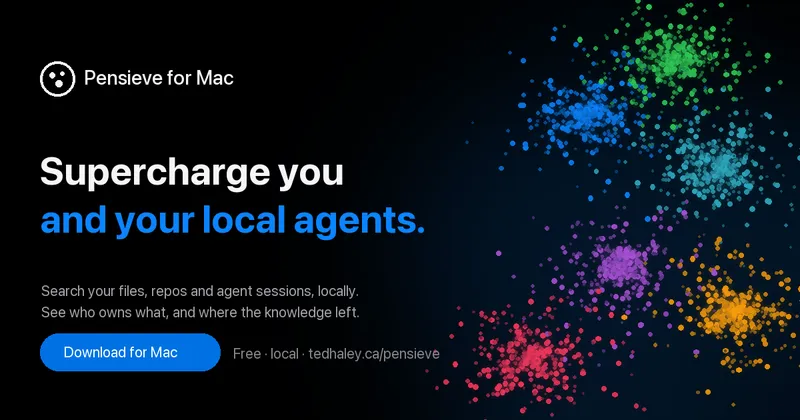 Pensieve: local code search and MCP context for AI coding agents