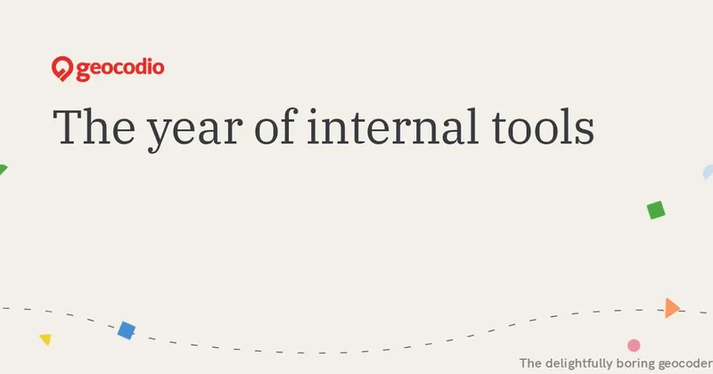 The year of internal tools
