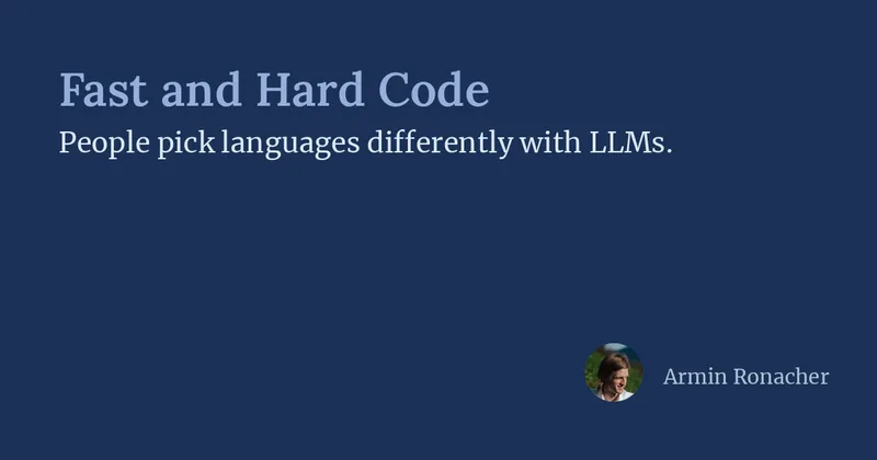 Fast and Hard Code