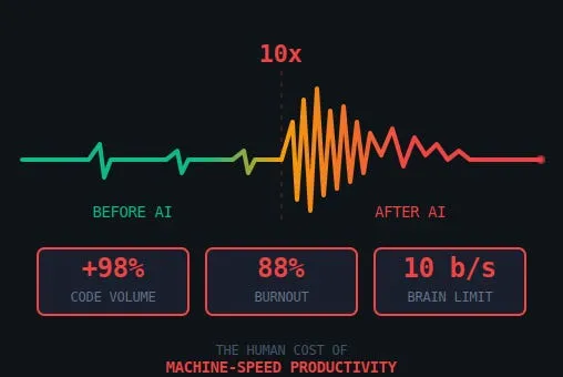 The Human Cost of 10x AI Productivity