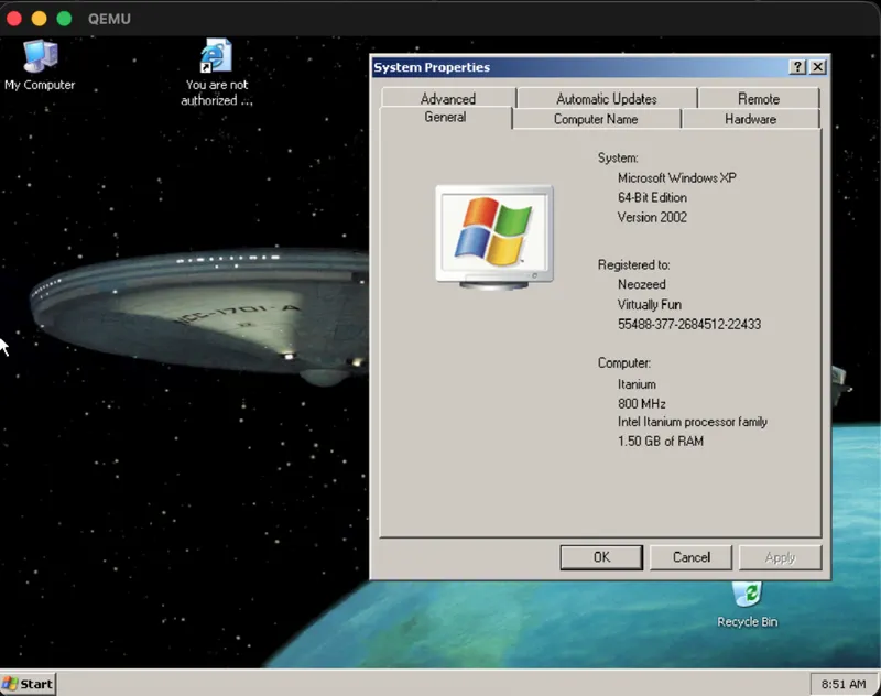 Windows XP 2002 for the Itanium: Unbridled rage